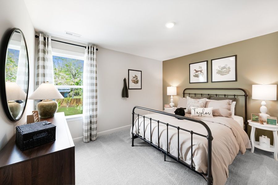 Furnished interior view inside a new home in Hickory Grove, Sanford (Image 13).
