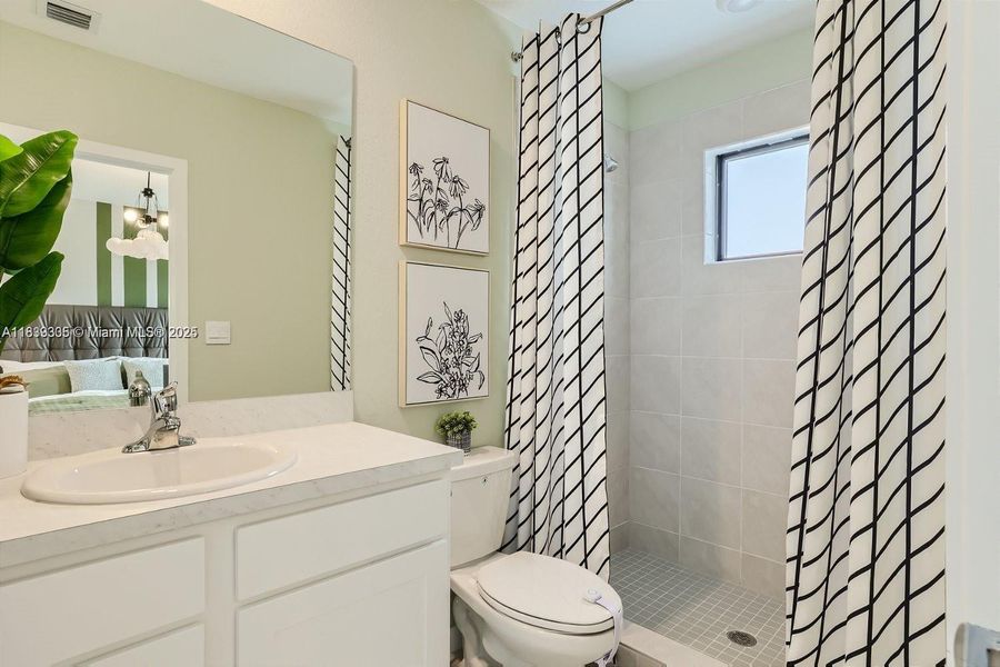 Furnished interior view inside a new home in , Florida City (Image 6). Furnished interior view inside a new home in , Florida City (Image 6).