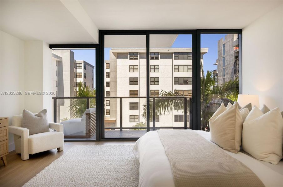 Furnished interior view inside a new home in , Bay Harbor Islands (Image 32).