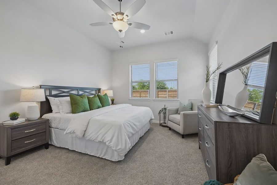 Furnished interior view inside a new home in Solterra Texas, Mesquite (Image 16).