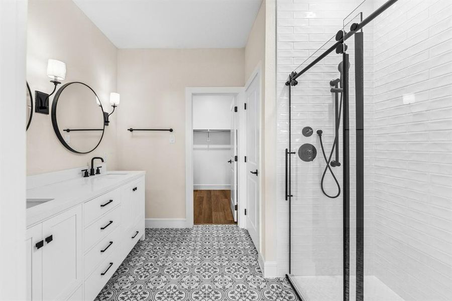 Furnished interior view inside a new home in Heritage Ranch, Sherman (Image 17). Furnished interior view inside a new home in Heritage Ranch, Sherman (Image 17).