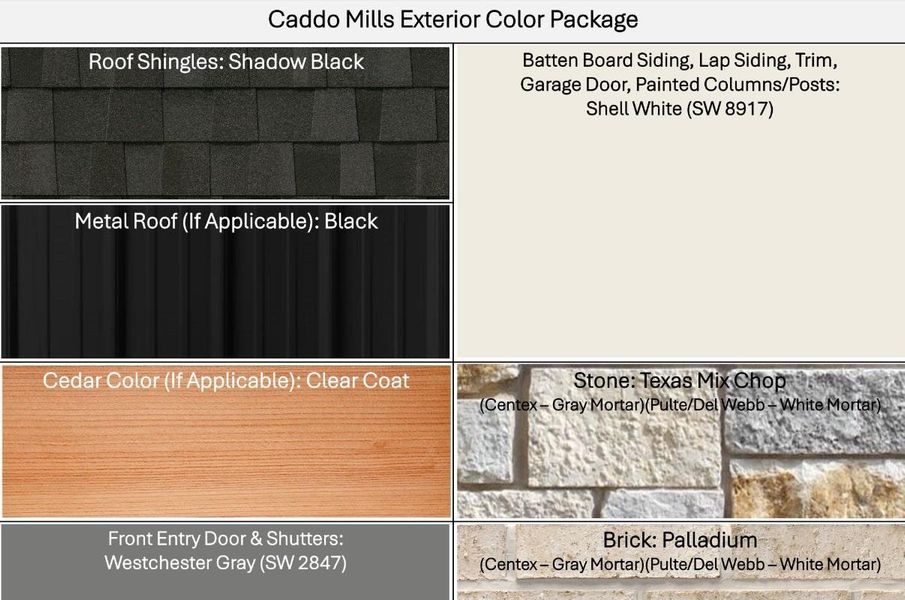 Sample of building materials used in homes in , Montgomery (Image 4).