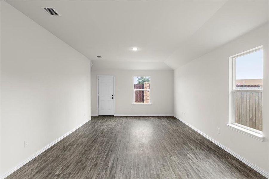 Spacious, unfurnished interior of a new home in Labein Villas, Greenville (Image 32). Spacious, unfurnished interior of a new home in Labein Villas, Greenville (Image 32).