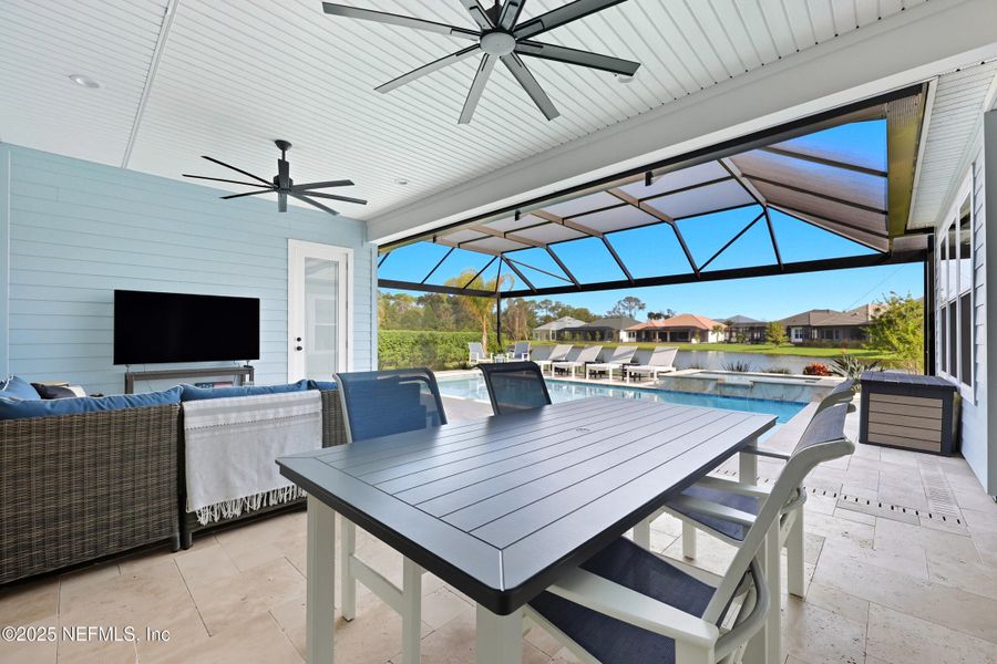 Exterior details and patio area of a home in , St. Augustine (Image 25).