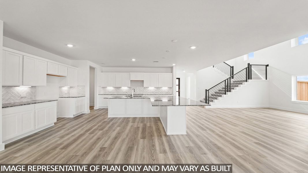 Representative furnished interior of a home built from the E60F by D.R. Horton in Riverside Estates, Mont Belvieu (Image 6).