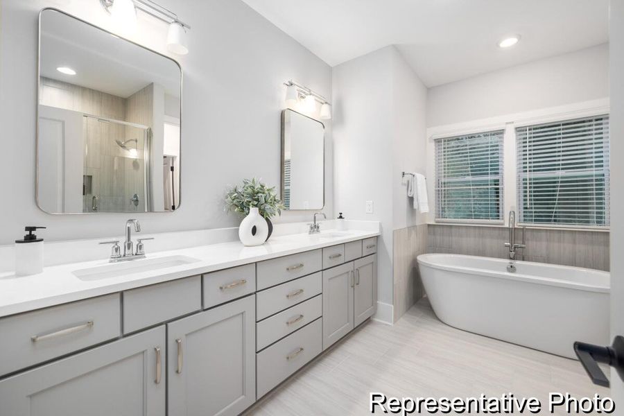 Furnished interior view inside a new home in , Ravenel (Image 18).