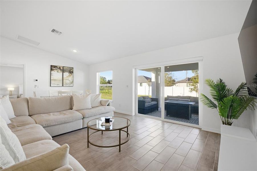 Furnished interior view inside a new home in , Cape Coral (Image 6).