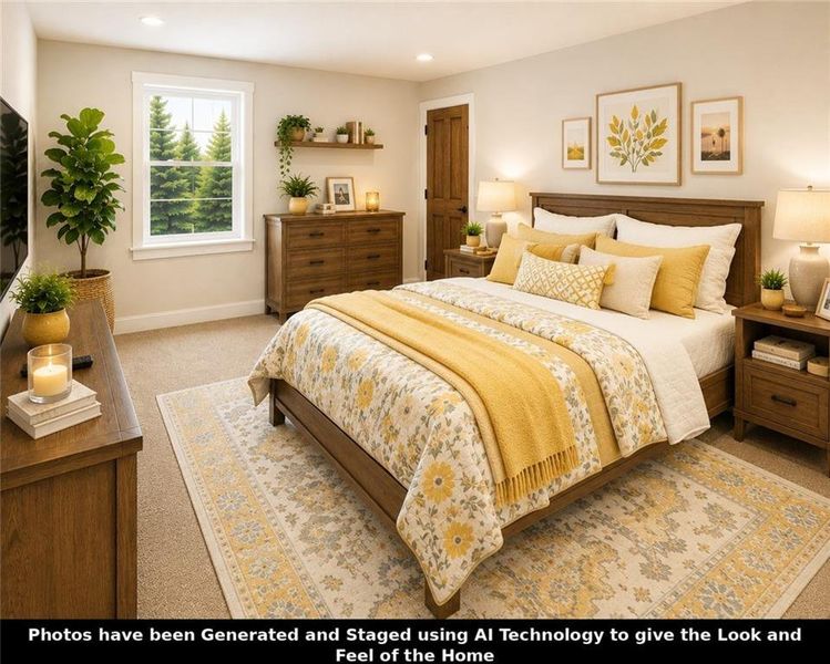 Furnished interior view inside a new home in Ferguson Corners, Emerson (Image 8).
