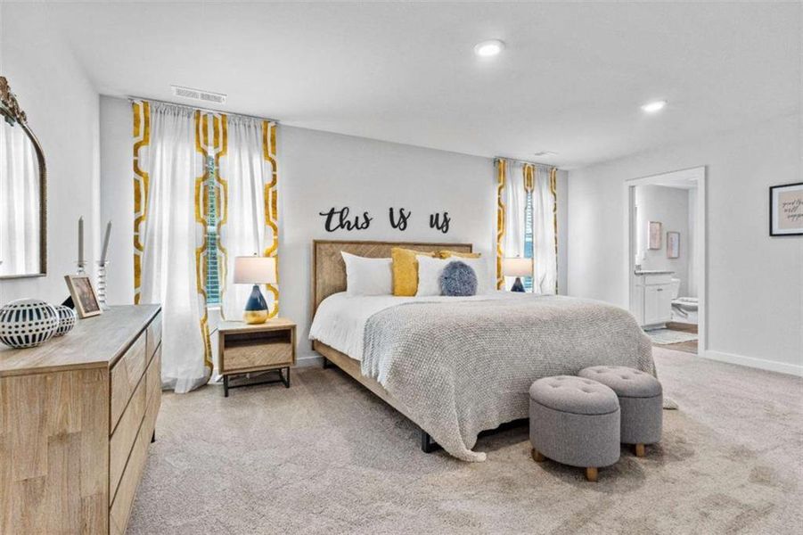 Furnished interior view inside a new home in Southern Hills, McDonough (Image 5).