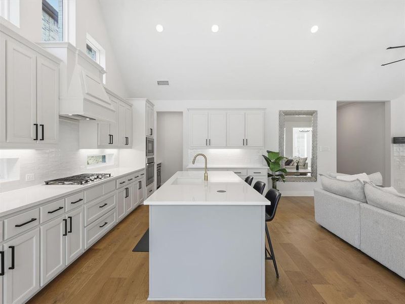 Furnished interior view inside a new home in Nelson Lake, Rockwall (Image 18). Furnished interior view inside a new home in Nelson Lake, Rockwall (Image 18).