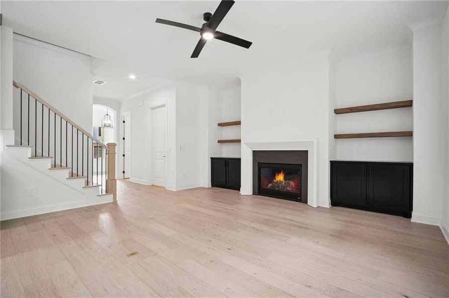 Spacious, unfurnished interior of a new home in Lakeside at River Green, Canton (Image 37).