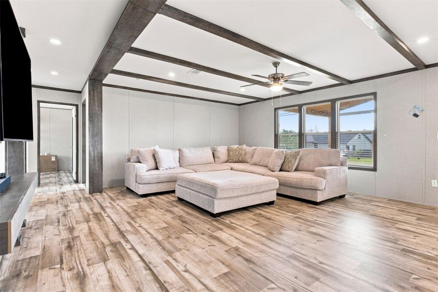 Furnished interior view inside a new home in , Conroe (Image 11).