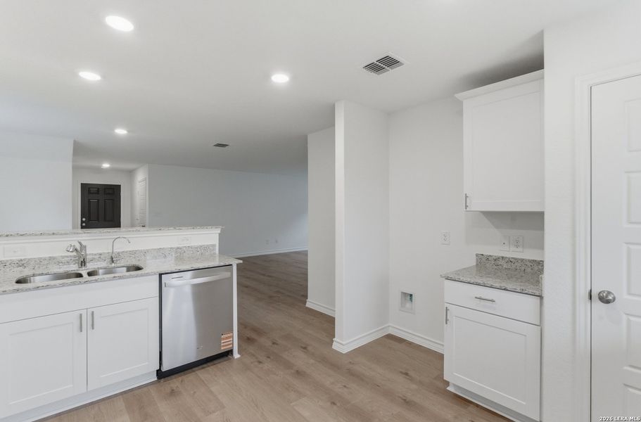 Furnished interior view inside a new home in Dove Song, Marion (Image 9).