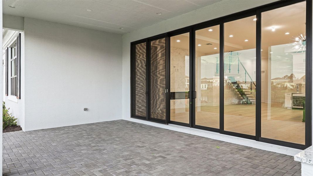 Exterior details and patio area of a home in , Palm Beach Gardens (Image 34).