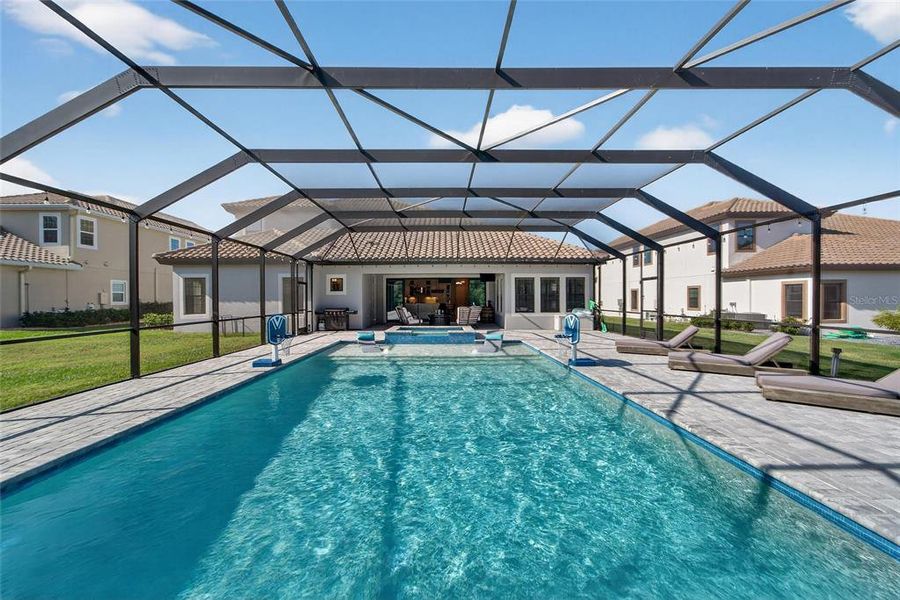 Exterior details and patio area of a home in Creek Ridge Preserve, Lithia (Image 3). Exterior details and patio area of a home in Creek Ridge Preserve, Lithia (Image 3).