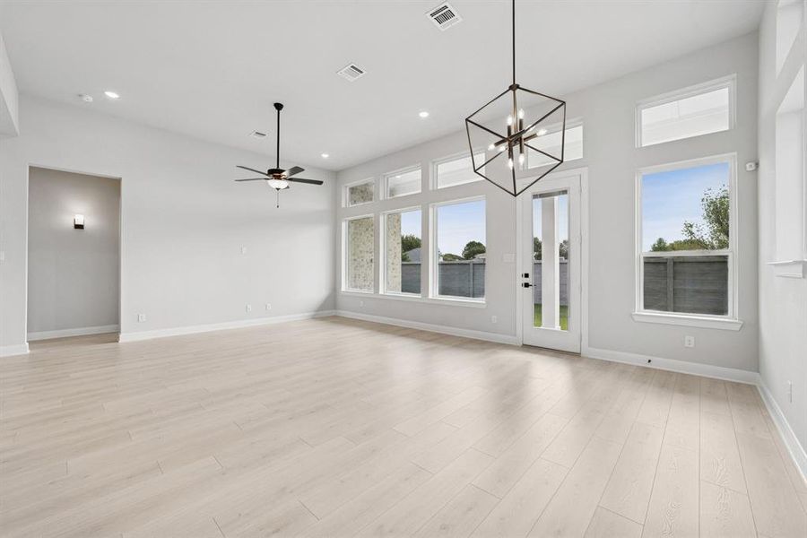 Spacious, unfurnished interior of a new home in Painted Tree - Classic Series, McKinney (Image 30). Spacious, unfurnished interior of a new home in Painted Tree - Classic Series, McKinney (Image 30).