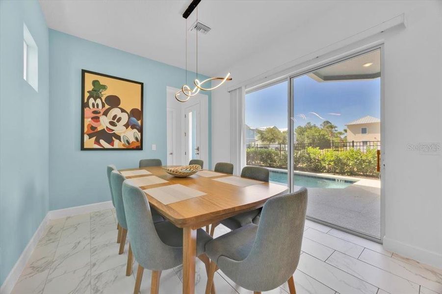 Furnished interior view inside a new home in , Reunion (Image 16).
