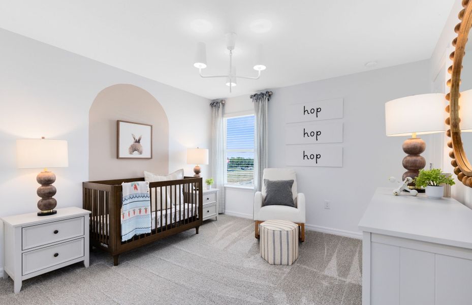 Representative furnished interior of a home built from the Marigold by Pulte Homes in Hartford Terrace, Davenport (Image 6). Representative furnished interior of a home built from the Marigold by Pulte Homes in Hartford Terrace, Davenport (Image 6).