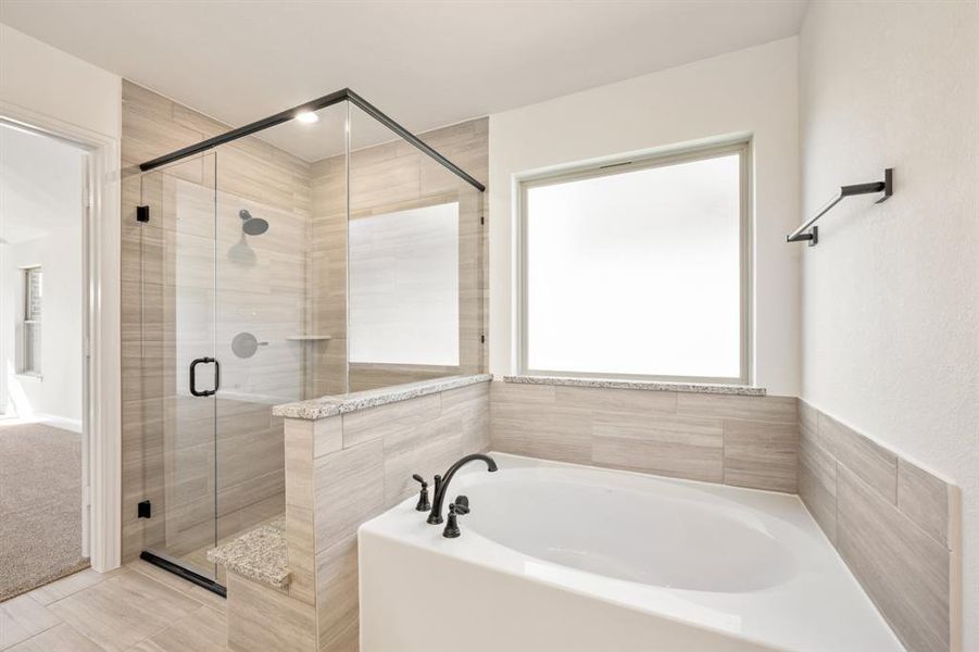 Furnished interior view inside a new home in Bear Creek Classic 60, Lavon (Image 16). Furnished interior view inside a new home in Bear Creek Classic 60, Lavon (Image 16).