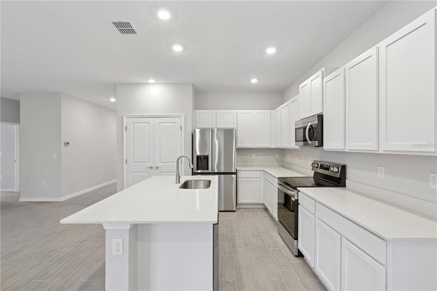 Furnished interior view inside a new home in , Ocala (Image 4).