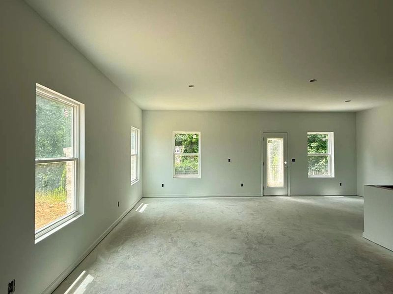 Family Room Construction Progress