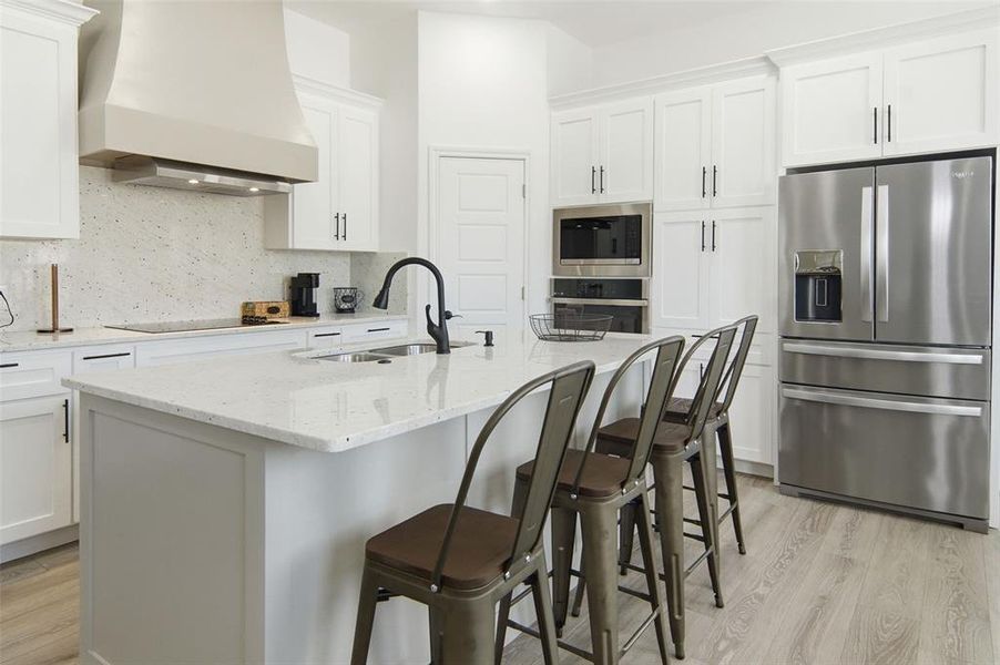 Furnished interior view inside a new home in , Fort Worth (Image 8). Furnished interior view inside a new home in , Fort Worth (Image 8).