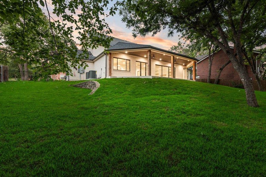 Exterior details and patio area of a home in , Trophy Club (Image 23).