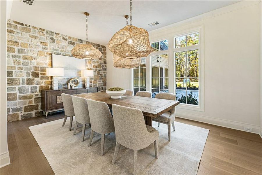 Furnished interior view inside a new home in , Roswell (Image 21). Furnished interior view inside a new home in , Roswell (Image 21).