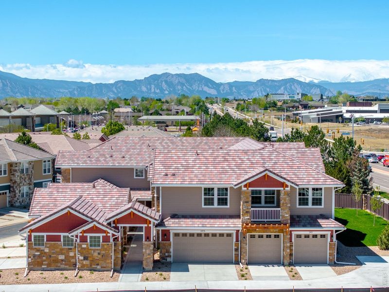 Front exterior of a new home in , Broomfield, CO, highlighting curb appeal (Image 20).