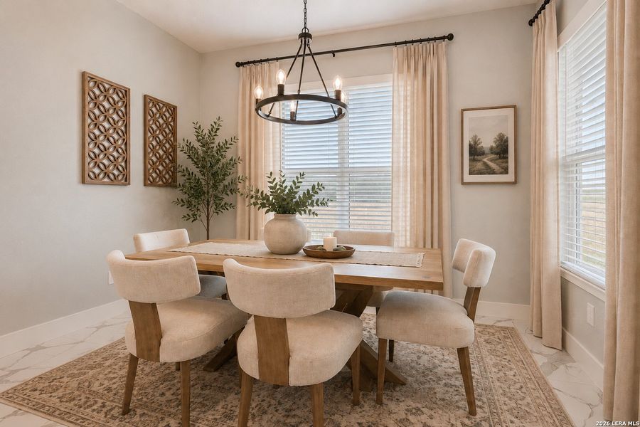 Furnished interior view inside a new home in , Atascosa (Image 15).