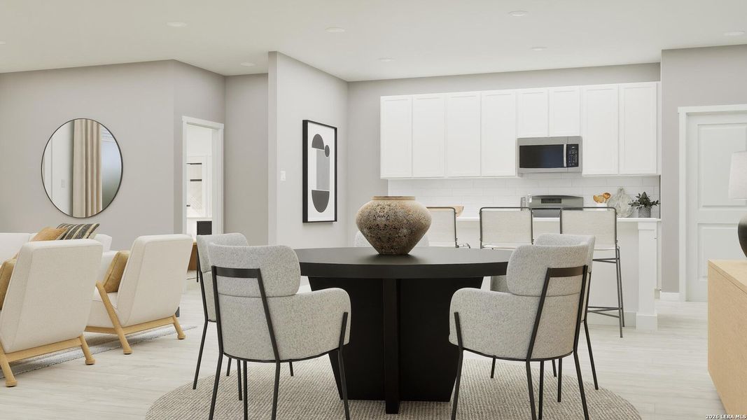 Furnished interior view inside a new home in Juniper Ranch, Spring Branch (Image 23).