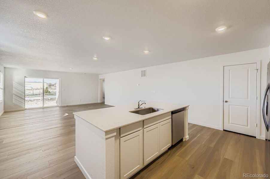 Furnished interior view inside a new home in Percheron: The Camden Collection, Colorado Springs (Image 5).