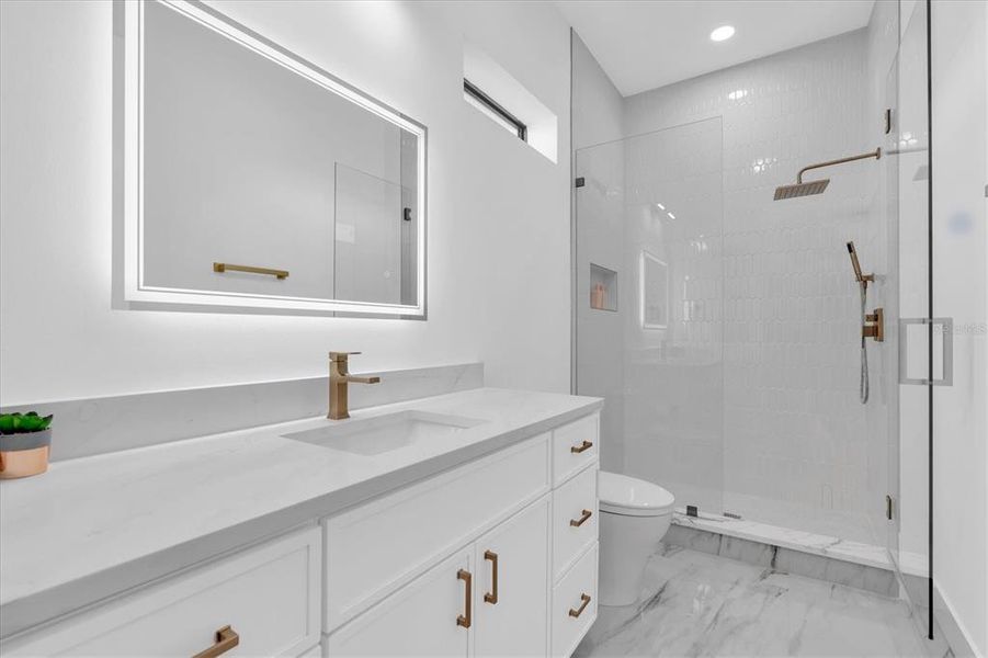 Furnished interior view inside a new home in , St. Petersburg (Image 32).