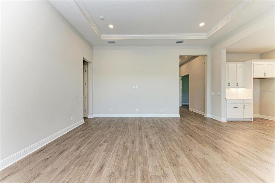Spacious, unfurnished interior of a new home in EVERLY at Wellen Park, Venice (Image 20).