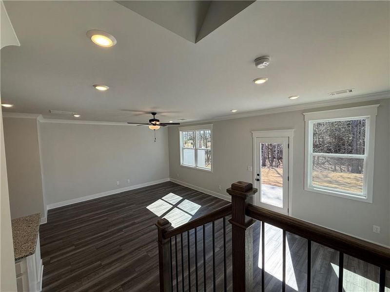 Spacious, unfurnished interior of a new home in The Towns at Auburn Station East, Auburn (Image 13).