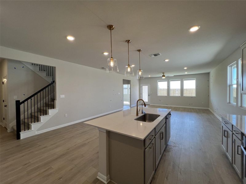 Furnished interior view inside a new home in Rolling Glen, Hutto (Image 7).