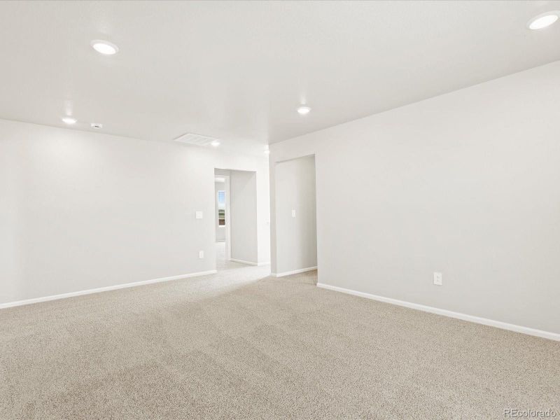 Spacious, unfurnished interior of a new home in Revere at Johnstown, Johnstown (Image 16). Spacious, unfurnished interior of a new home in Revere at Johnstown, Johnstown (Image 16).