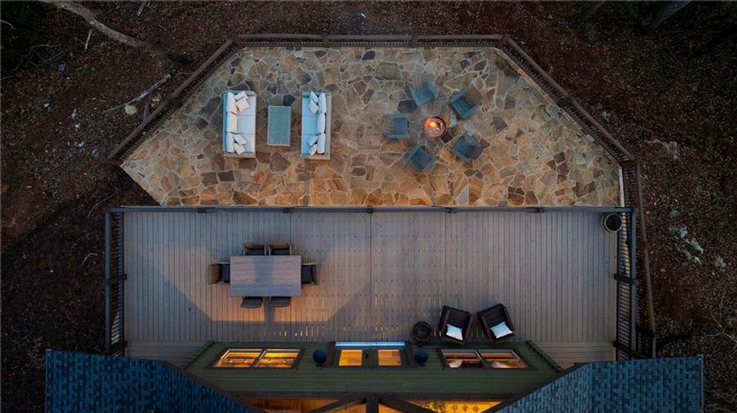 In-progress construction of a new home in , Ellijay, GA (Image 36).