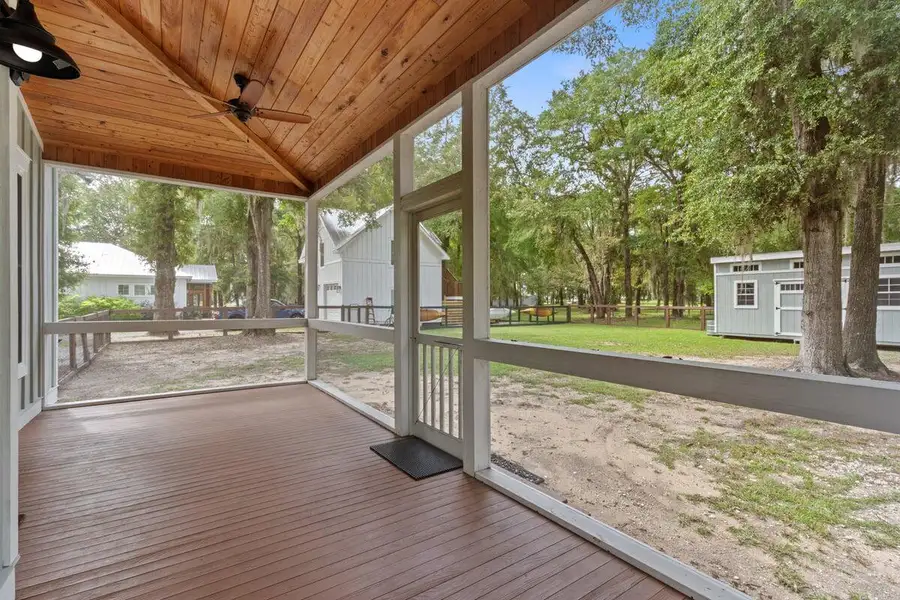 Exterior details and patio area of a home in , Summerton (Image 3).