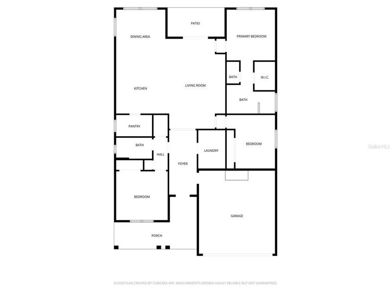 2D floor plan layout of this home in , Ocala, FL (Image 4).