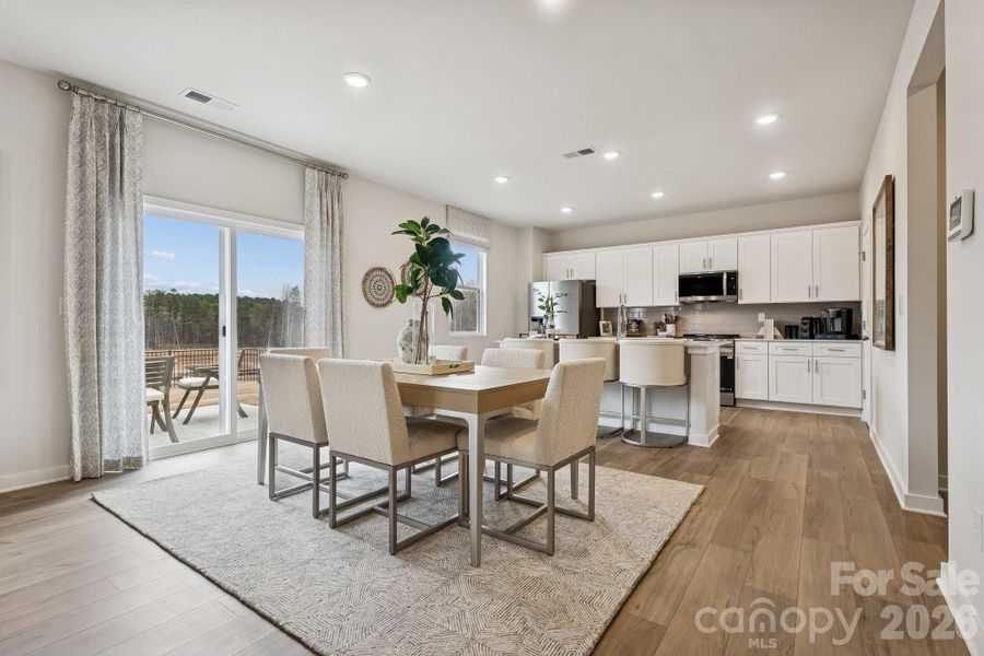 Furnished interior view inside a new home in Grants Landing, Salisbury (Image 6).