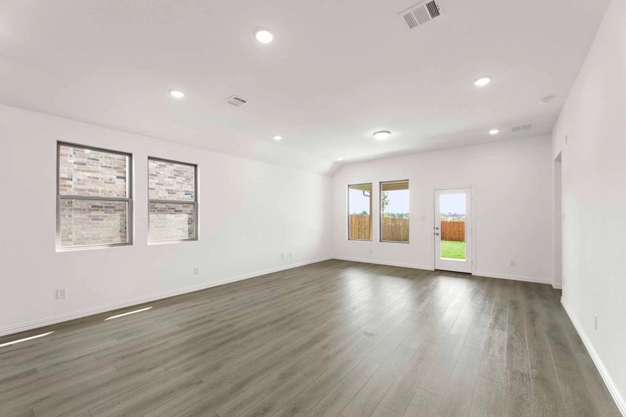 Open Living-Dining Room