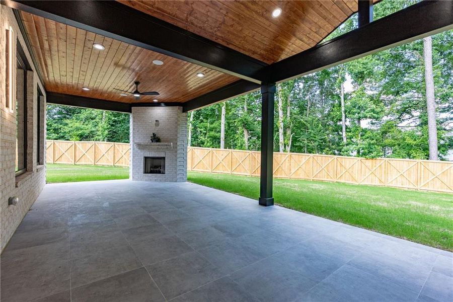 Exterior details and patio area of a home in , Lawrenceville (Image 4). Exterior details and patio area of a home in , Lawrenceville (Image 4).