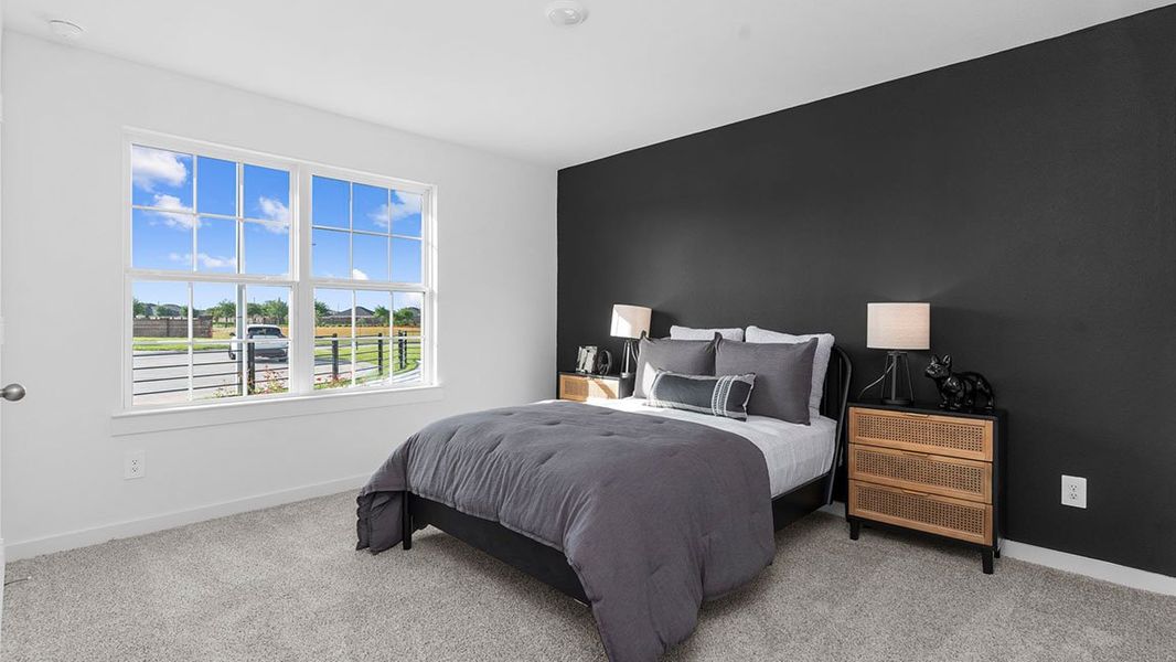 Furnished interior view inside a new home in Tamarron, Fulshear (Image 11).