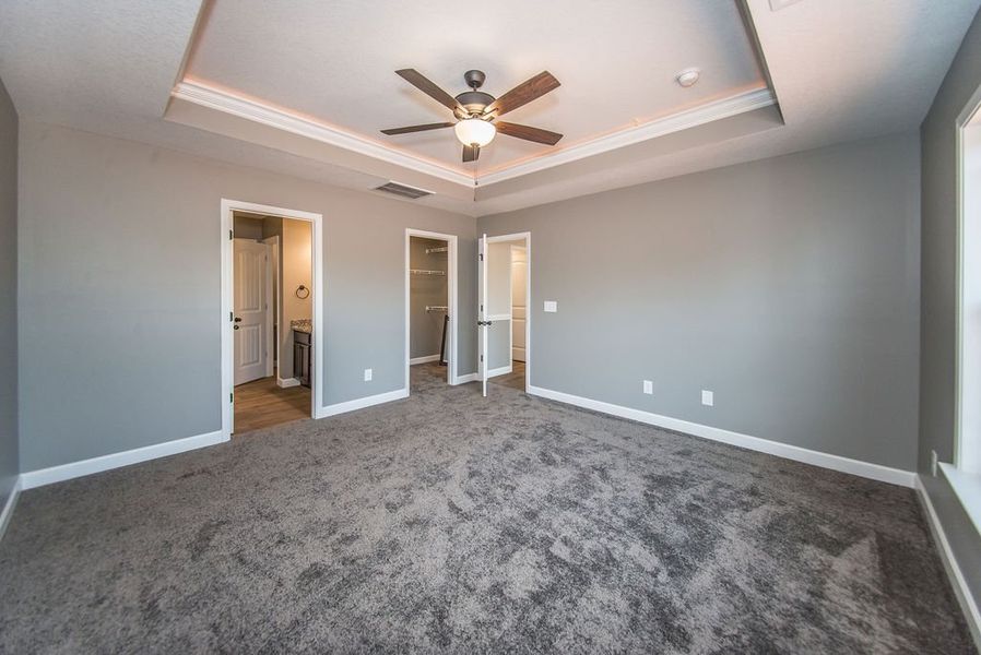 Representative unfurnished interior of a home built from the Archer by Enchanted Homes in Lonesome Dove, San Antonio (Image 34).