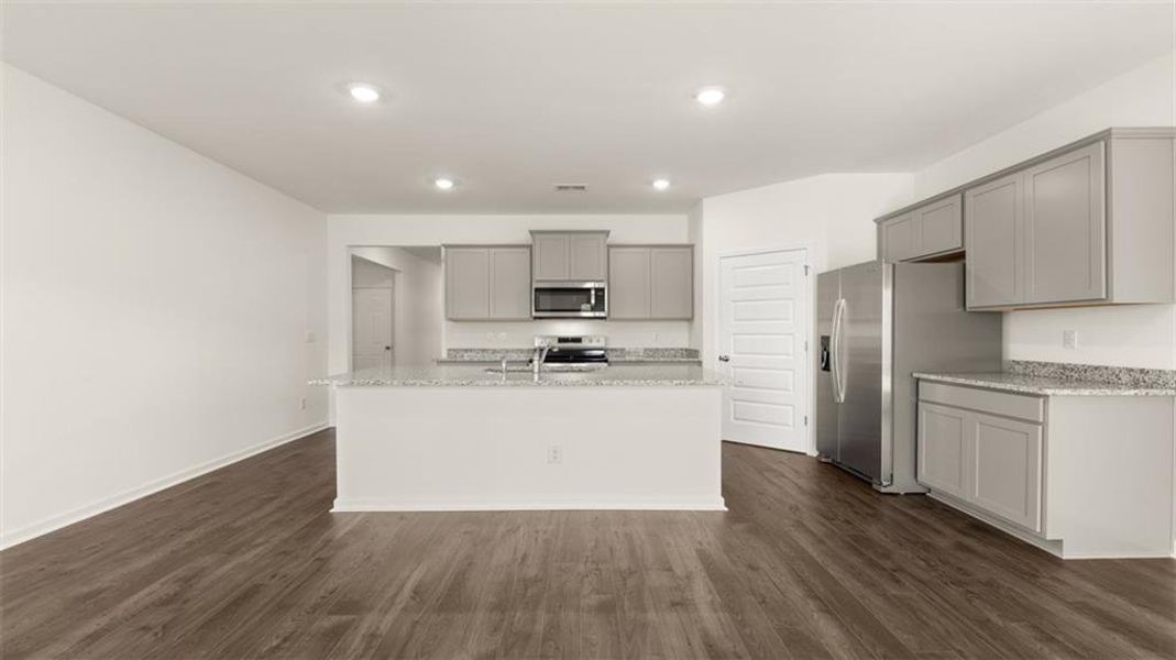 Furnished interior view inside a new home in Poplar Preserve, Newnan (Image 7).