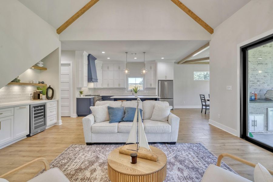 Furnished interior view inside a new home in , Somerville (Image 3). Furnished interior view inside a new home in , Somerville (Image 3).