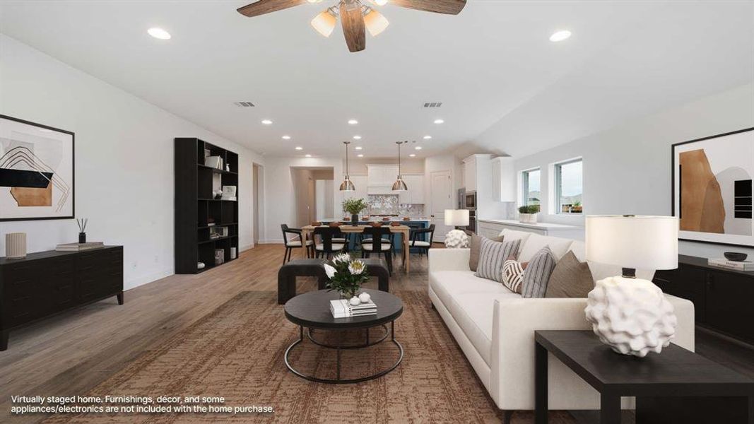 Furnished interior view inside a new home in Meraki, Forney (Image 6).