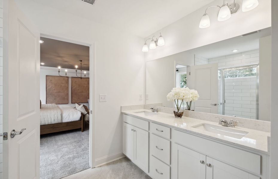 Furnished interior view inside a new home in Hamilton Place, Cartersville (Image 33).