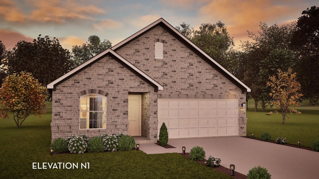 Representative exterior photo of a completed home built from the Aquila by CastleRock Communities in Lariat, Liberty Hill, TX (Image 20). Representative exterior photo of a completed home built from the Aquila by CastleRock Communities in Lariat, Liberty Hill, TX (Image 20).